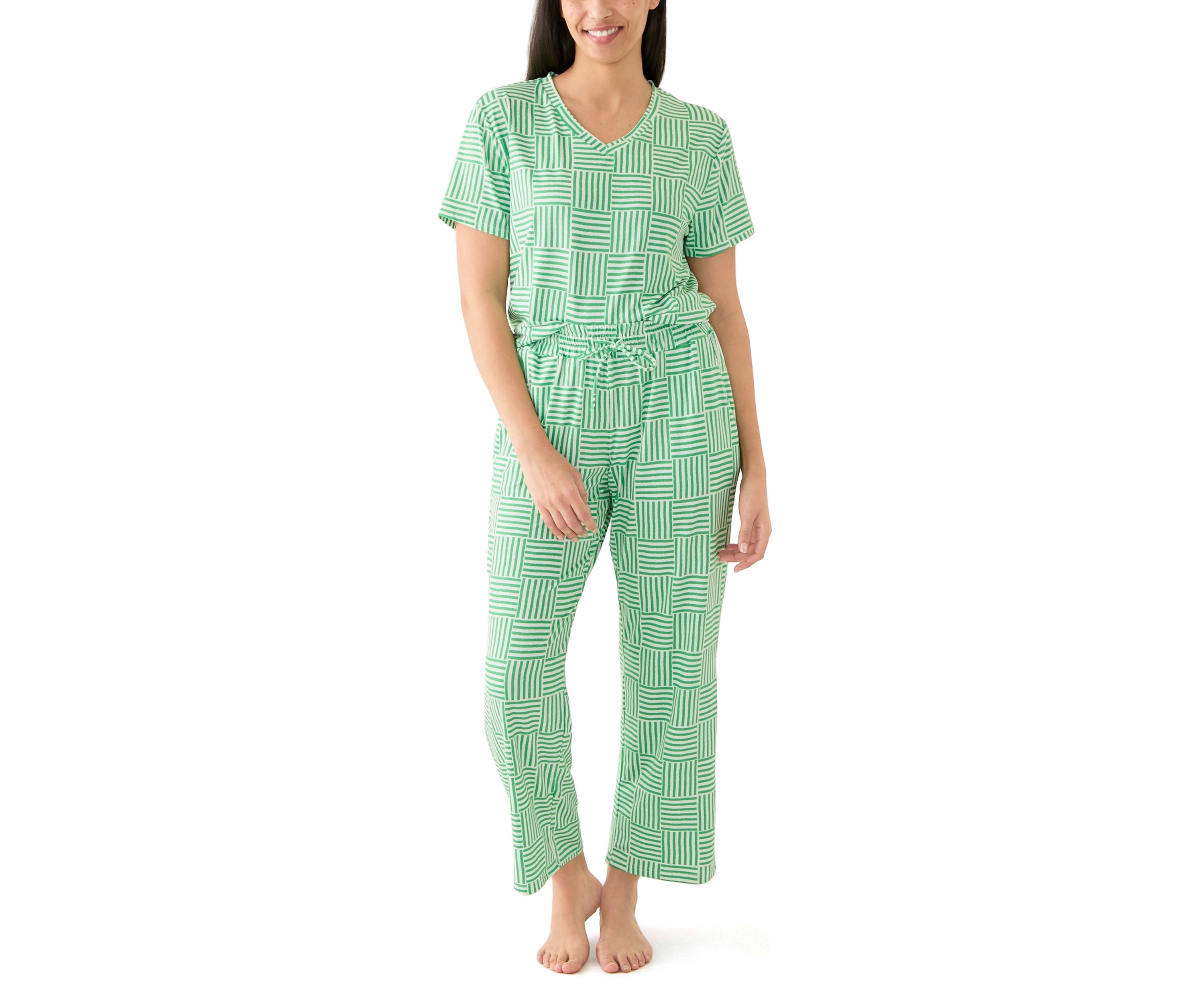 Alli Short Printed Pajama Set