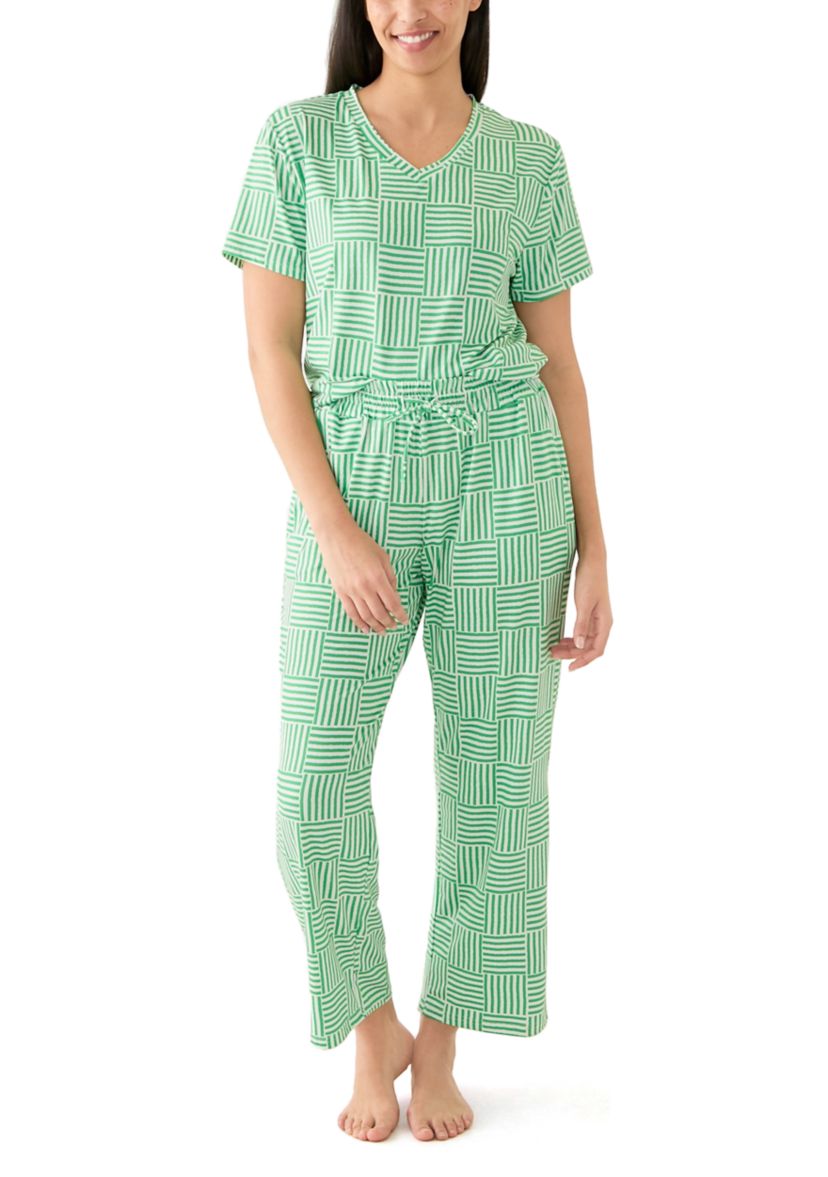 Alli Short Printed Pajama Set