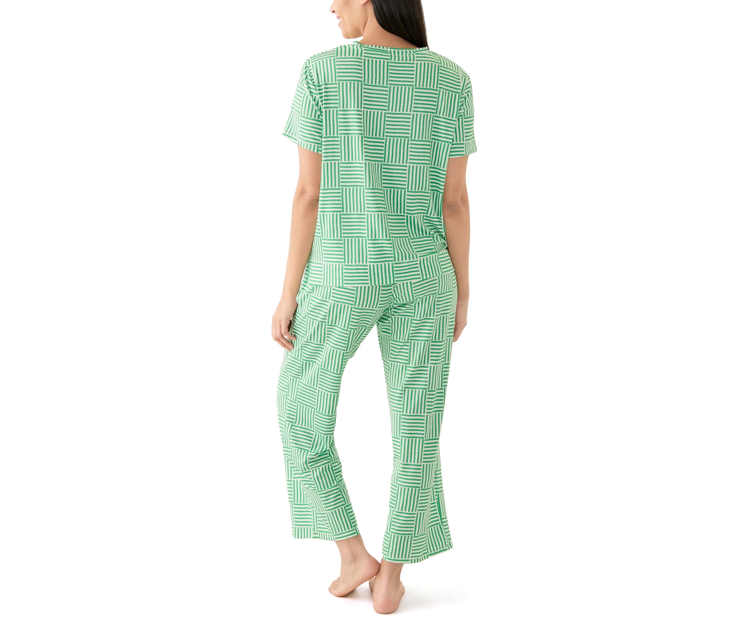 Alli Short Printed Pajama Set