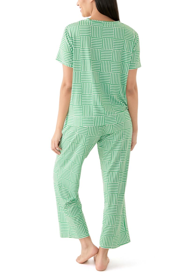 Alli Short Printed Pajama Set