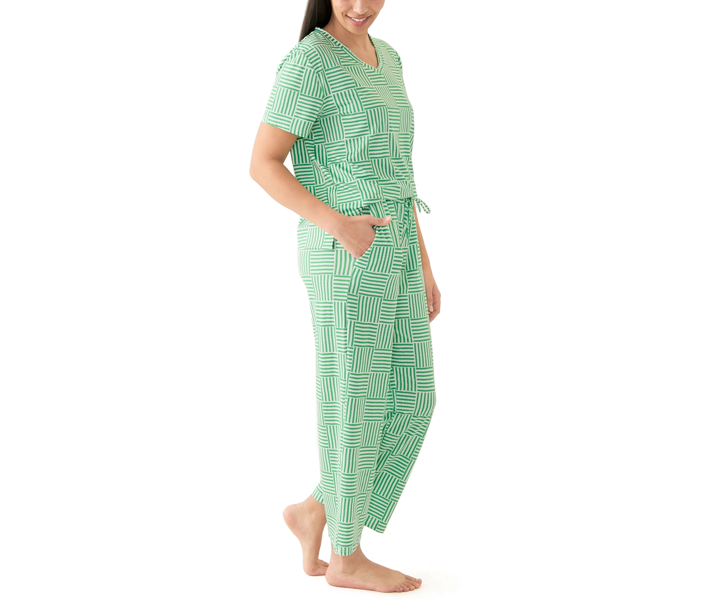 Alli Short Printed Pajama Set