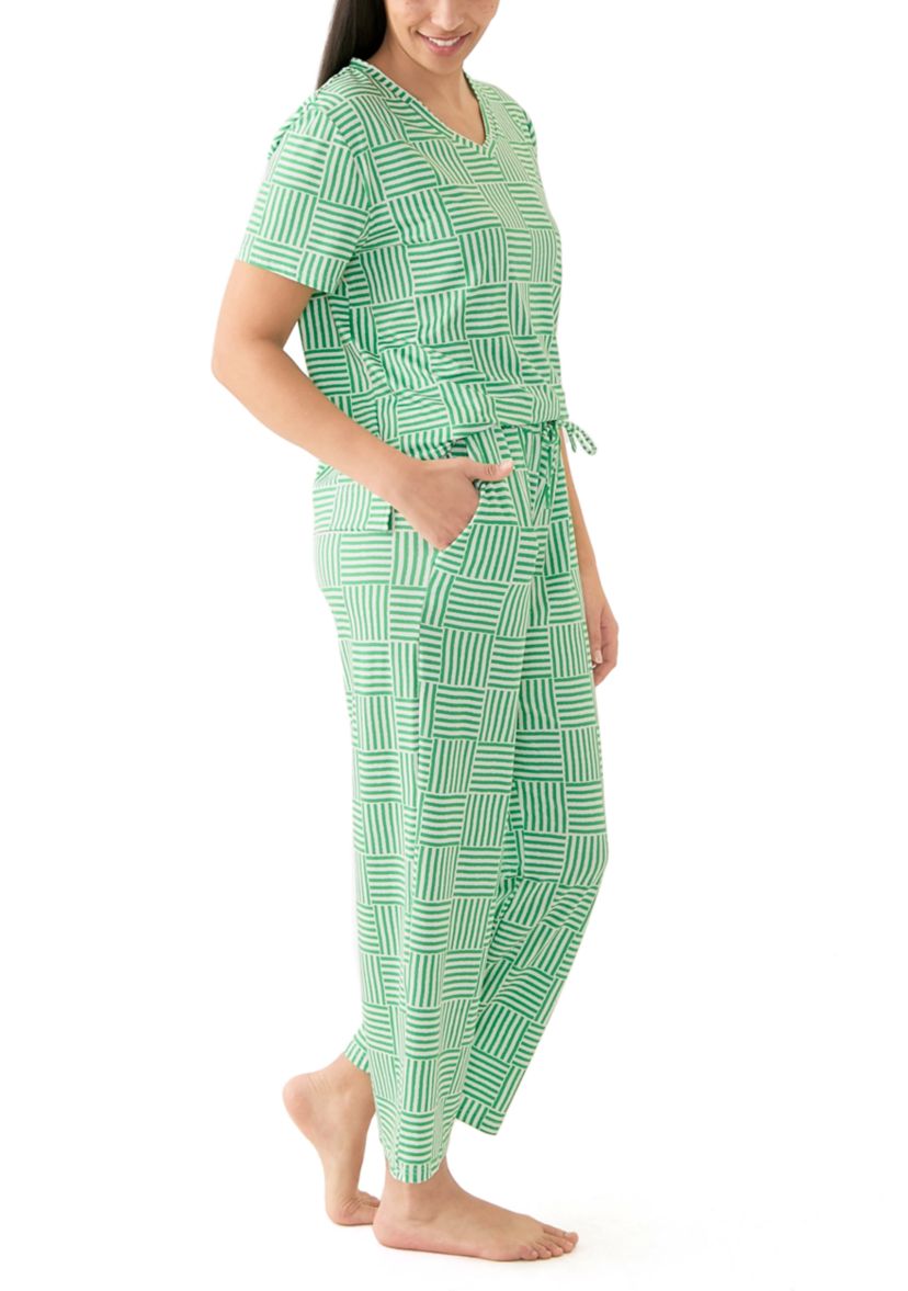 Alli Short Printed Pajama Set
