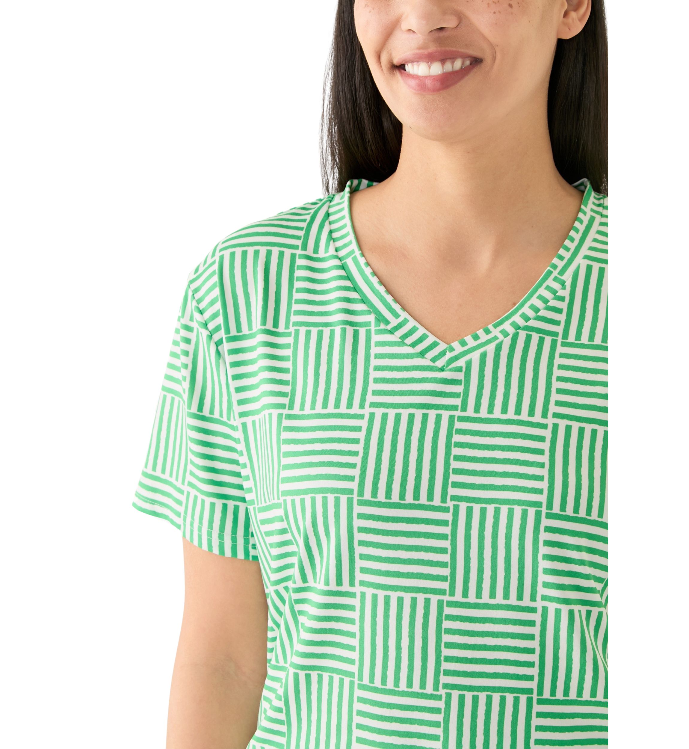 Alli Short Printed Pajama Set