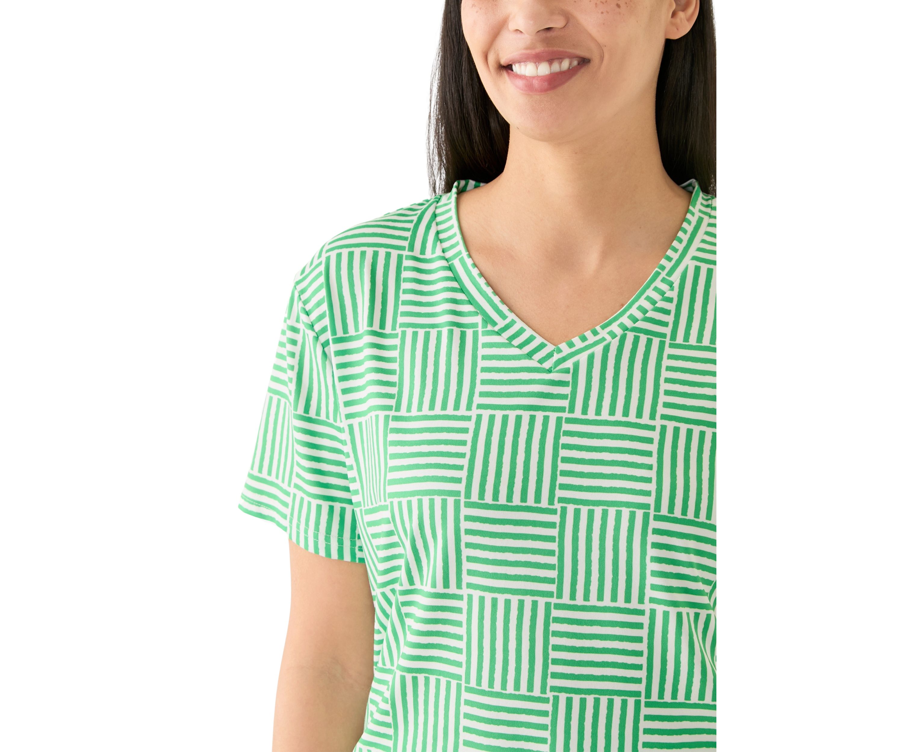 Alli Short Printed Pajama Set