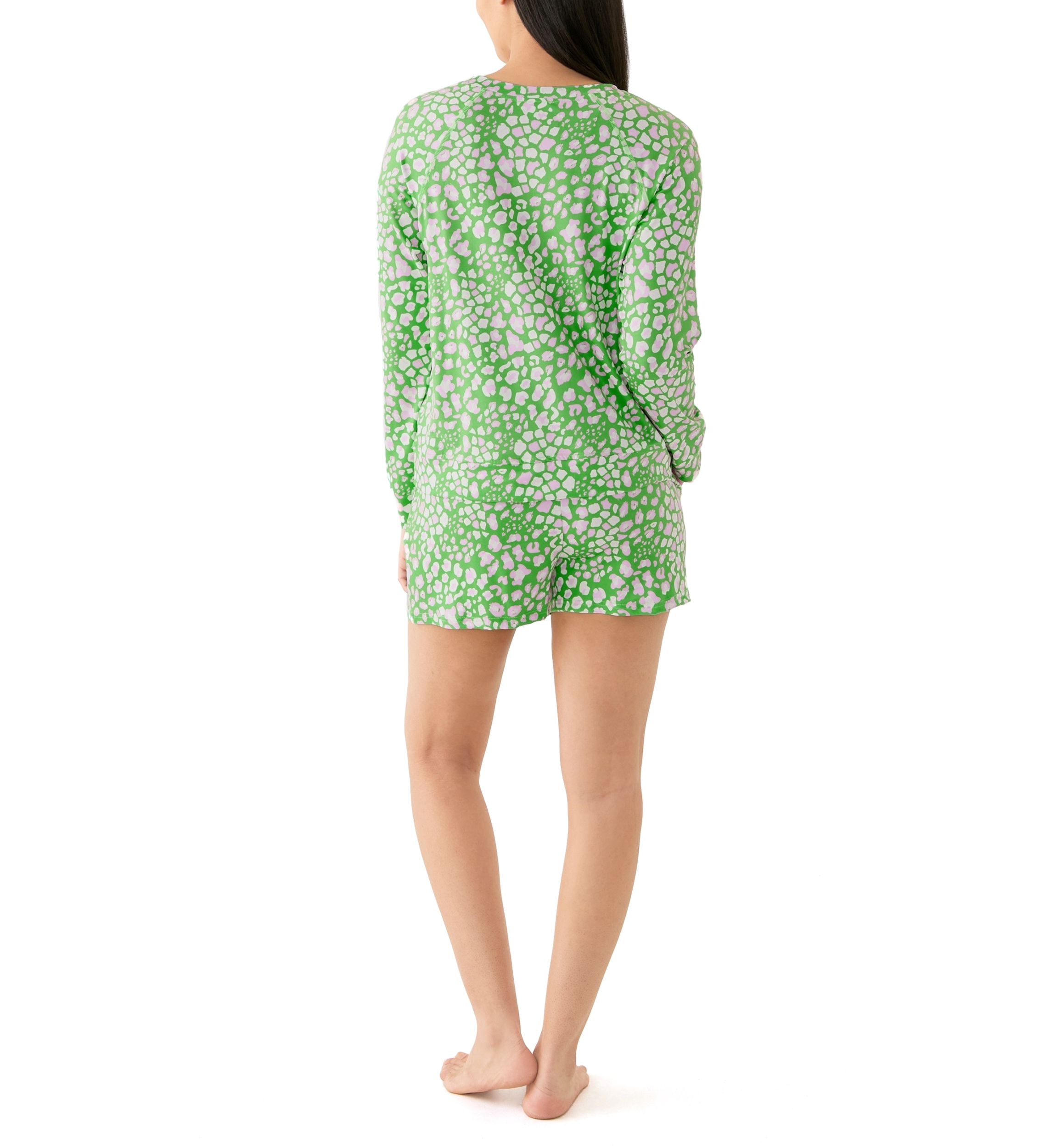 Annie Short Printed Pajama Set