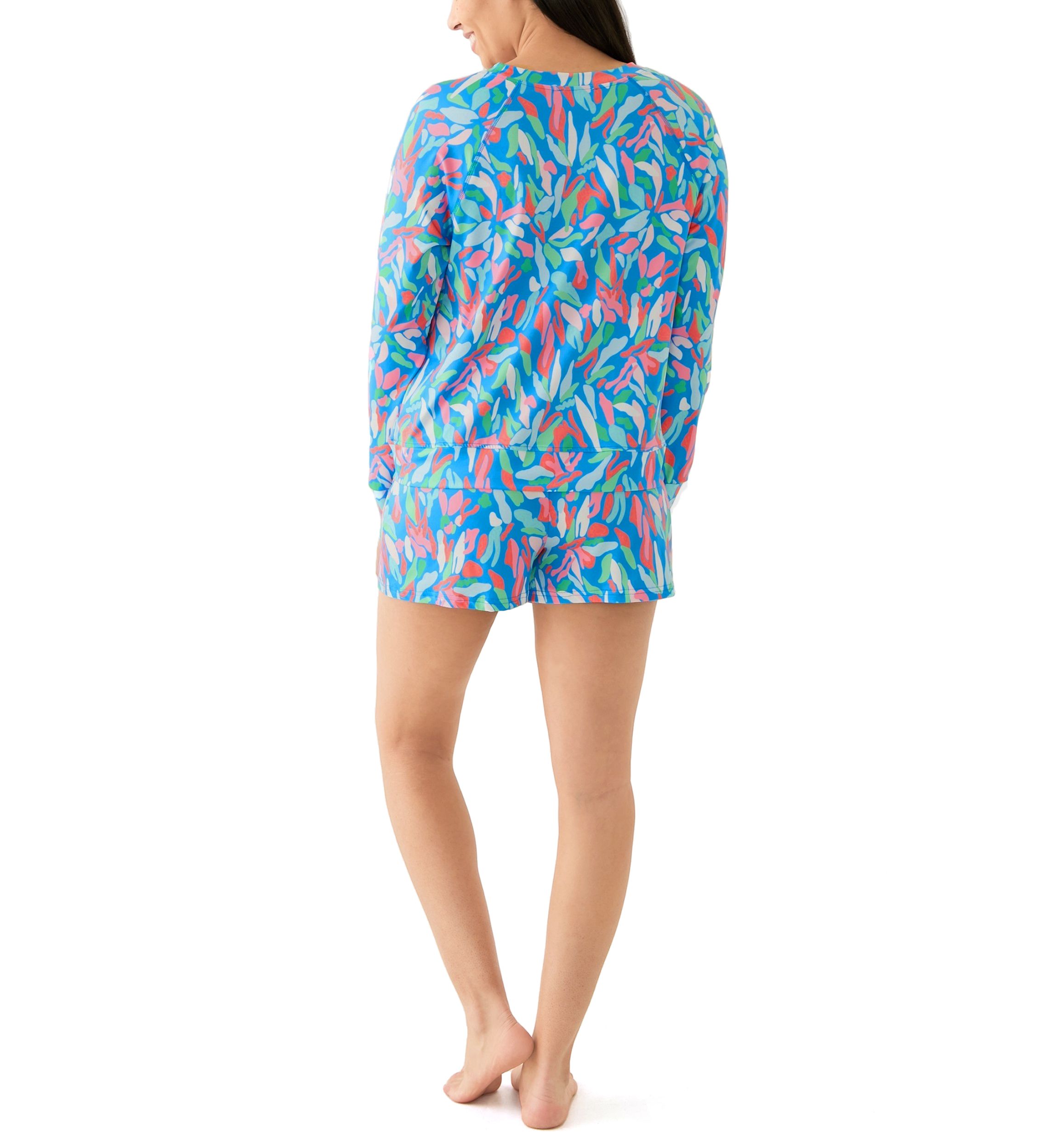 Annie Short Printed Pajama Set