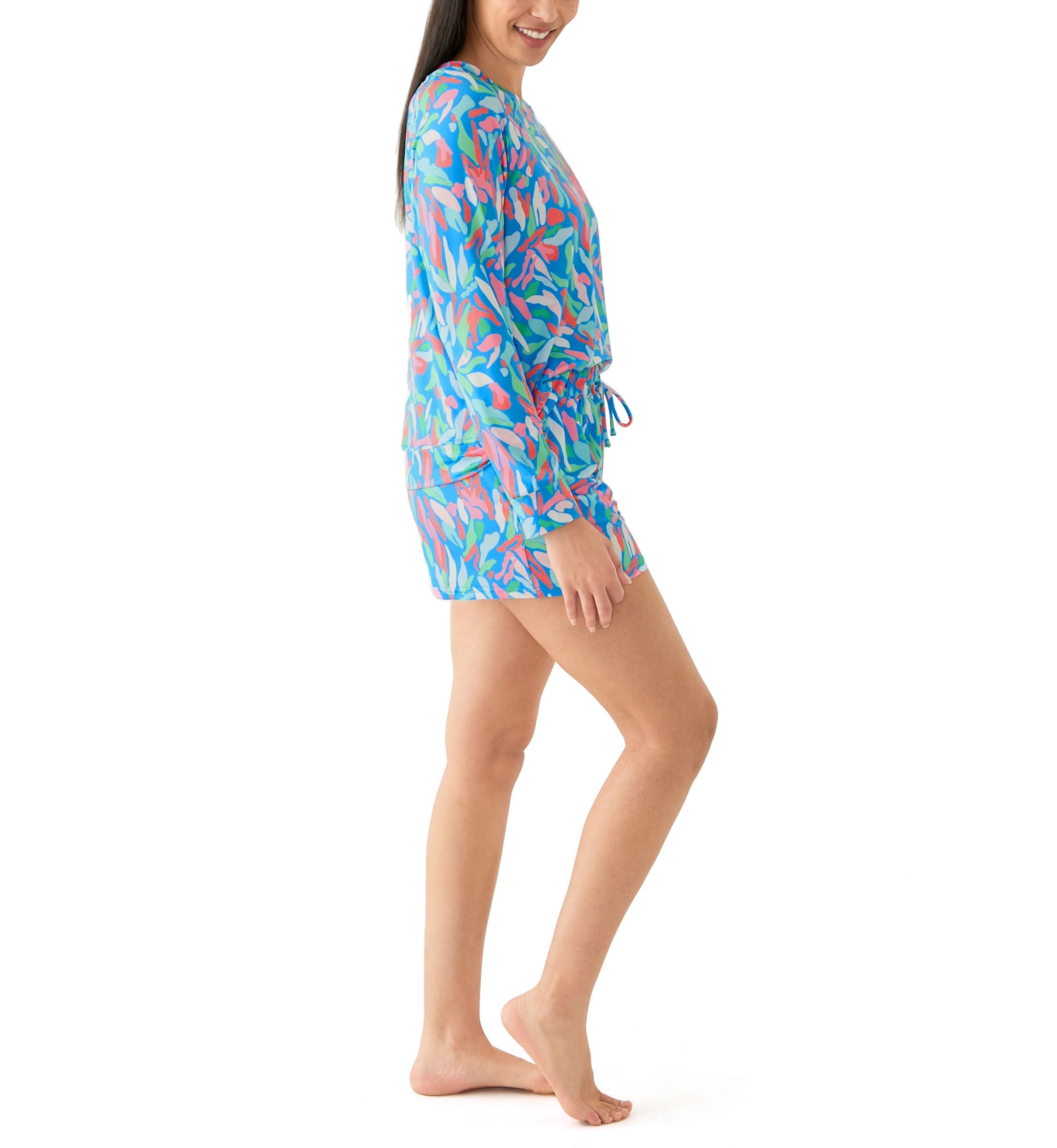 Annie Short Printed Pajama Set