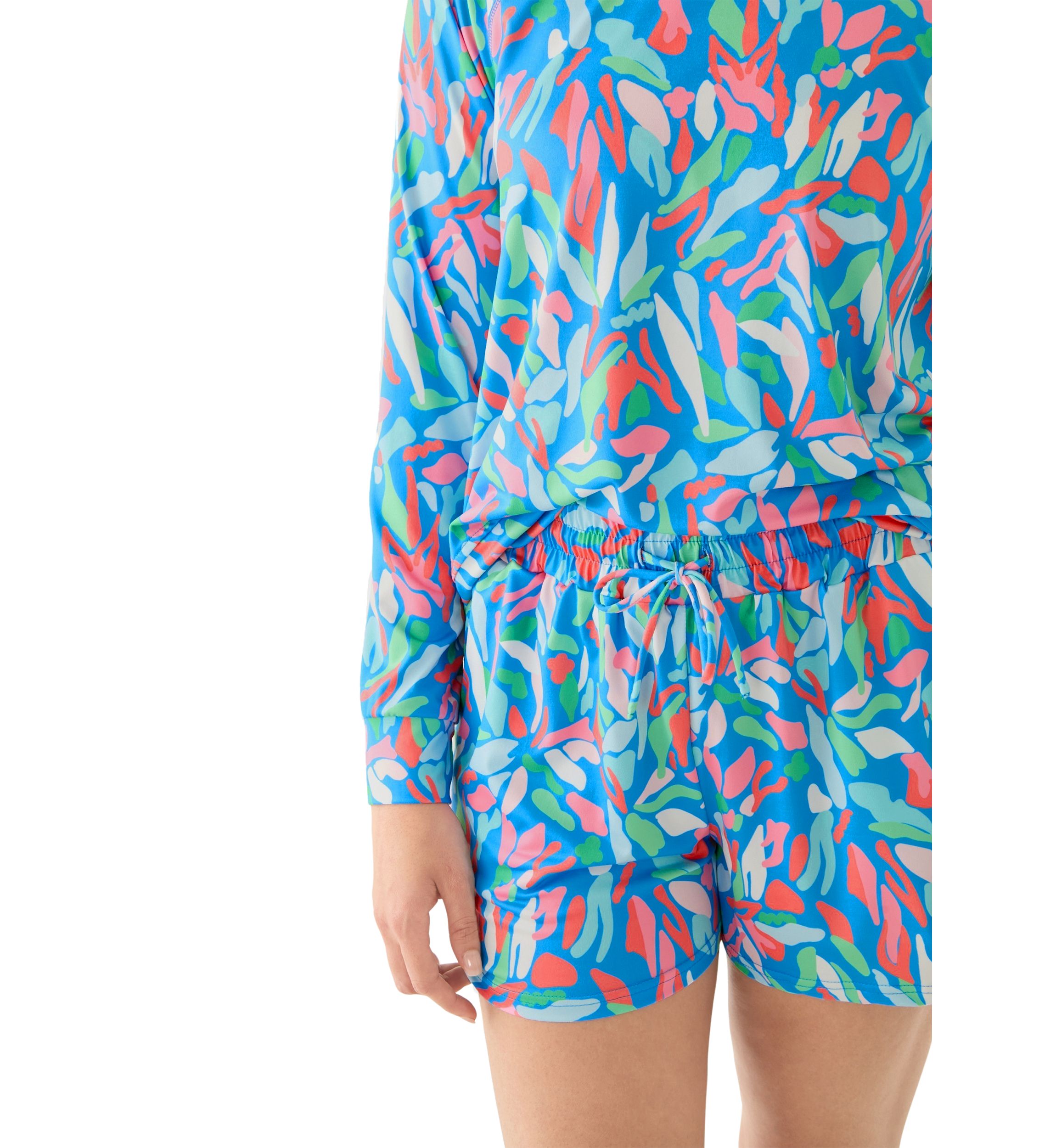 Annie Short Printed Pajama Set