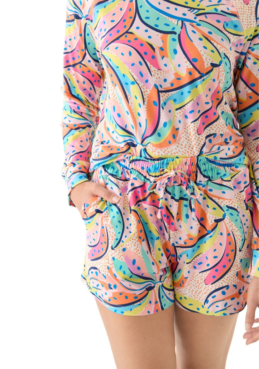 Annie Long Sleeve Short Pajama Set