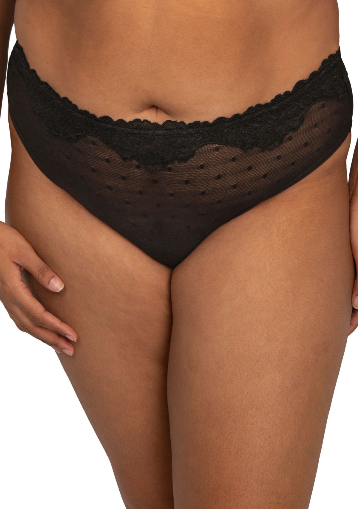 Sheer Whisper High Cut Brief Panty