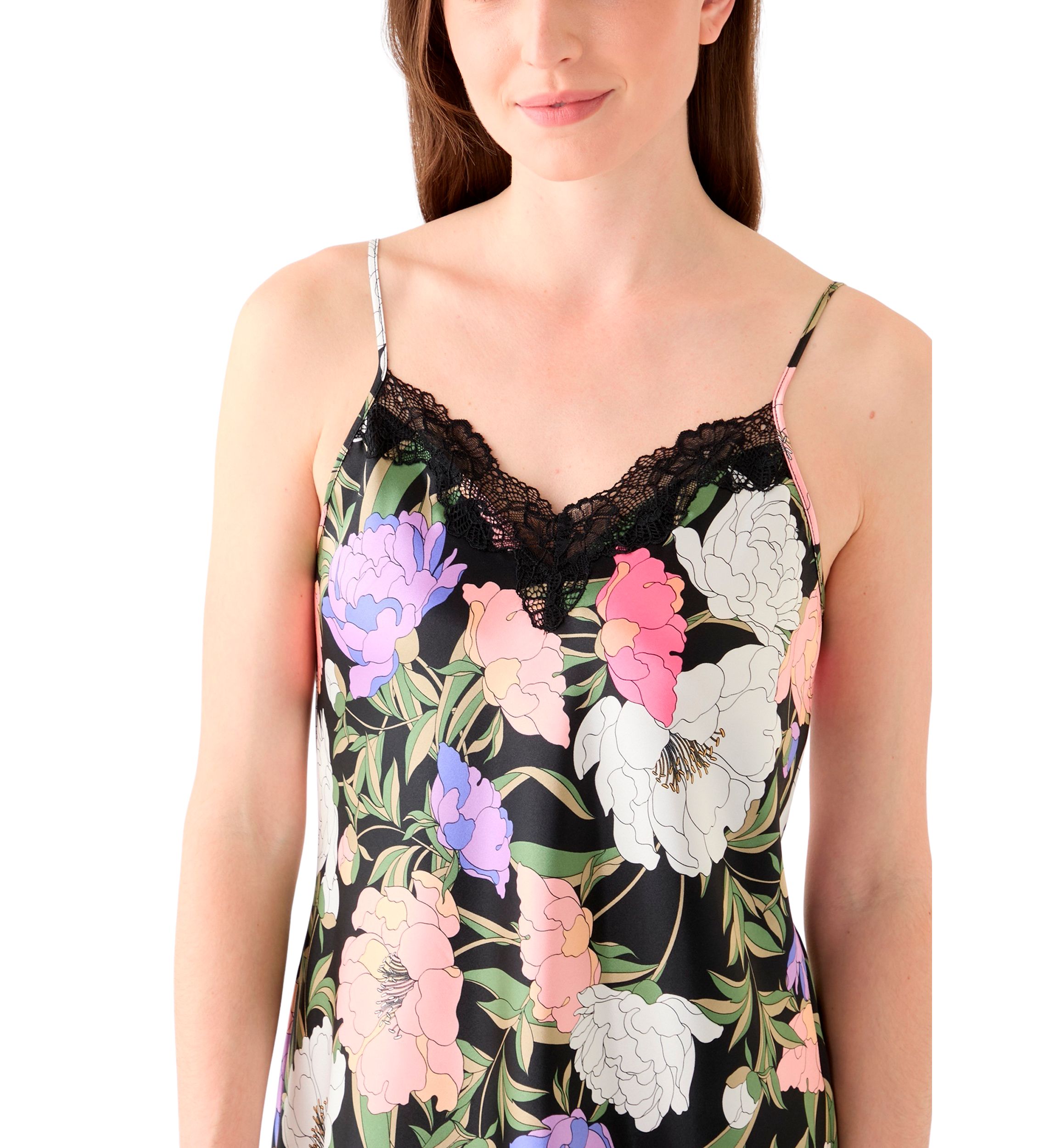 Womens Harriet Satin Chemise