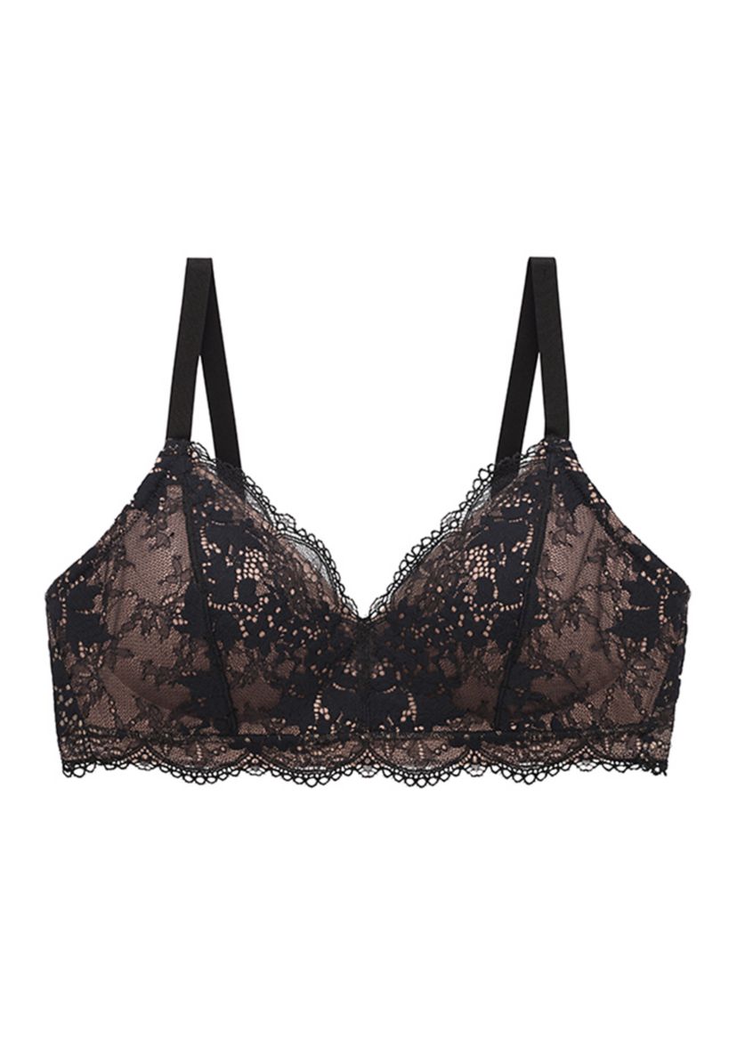 All Day Lace Wireless Bra