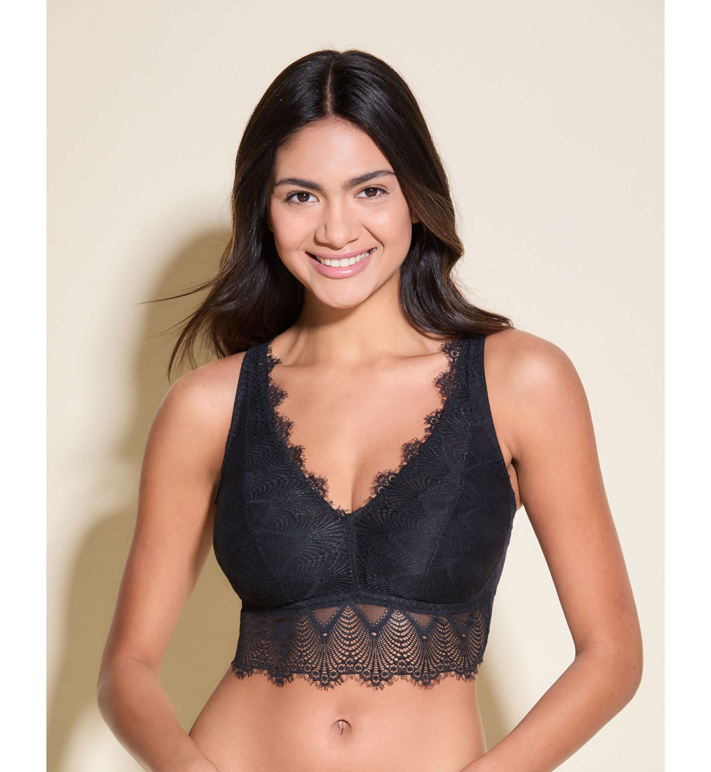 Allure Curvy Plunge Bralette