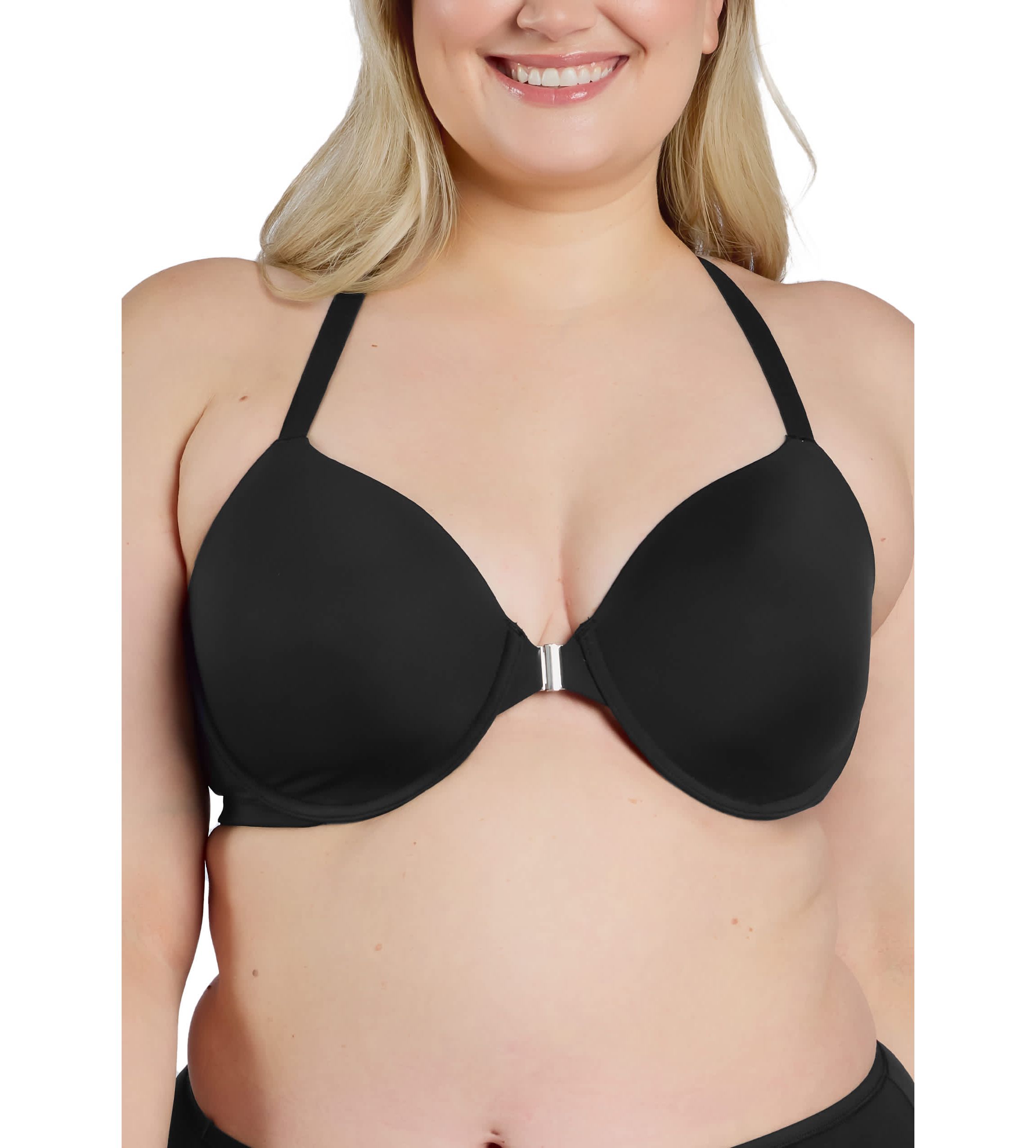 The Luna Front-Closure Racerback Power Mesh Bra