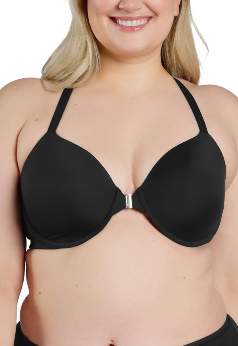 The Luna Front-Closure Racerback Power Mesh Bra