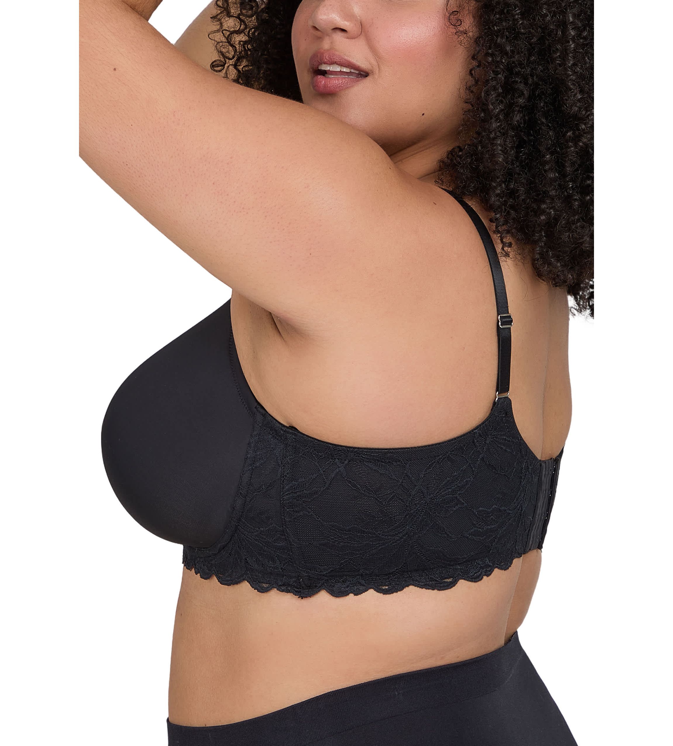 The Zoey Lace Band Molded Wireless T-Shirt Bra