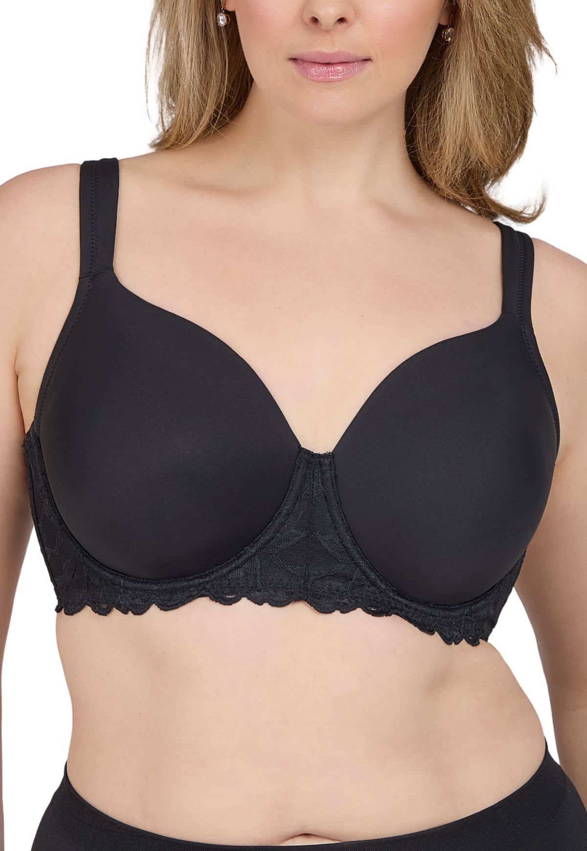 The Chloe Lace Band Molded Underwire T-Shirt Bra