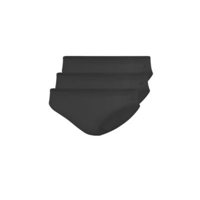 adidas Women's 3Pk Bikini Brief Polybag, Black, XL