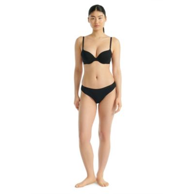 adidas Women's Uw Tshirt Push Up Bra, Black, 34 D