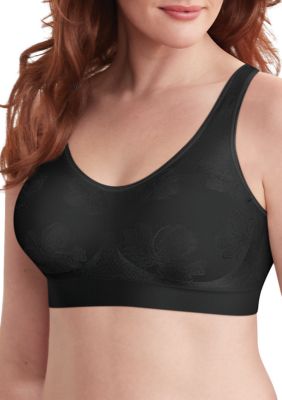 Bali Women's Comfort Revolution® ComfortFlex Fit® Wireless Bra, Black, 3XL