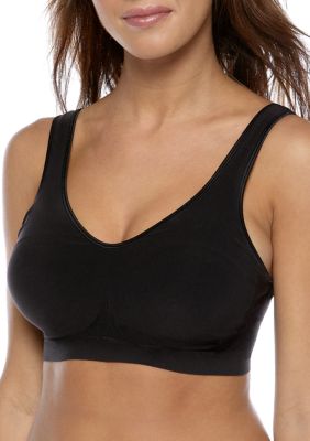 Bali Womens Comfort Revolution ComfortFlex Fit Wirefree Bra(3484)-Black-3XL  at  Women's Clothing store