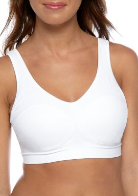 Bali Women's Comfort Revolution® ComfortFlex Fit® Wireless Bra, White, Medium