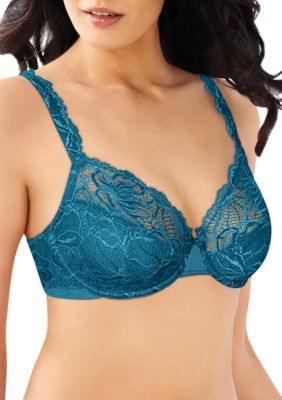 Bali Womens Satin Tracings Underwire Minimizer Bra(3562)-Rosewood-36DD