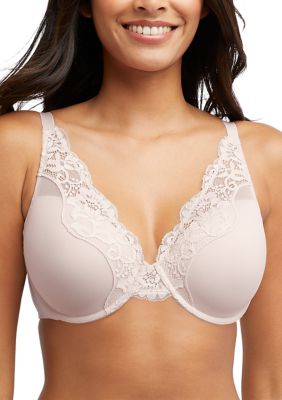 Bali Women's One Smooth U® Comfort Stretch Lace Under Wire Bra, 42 D