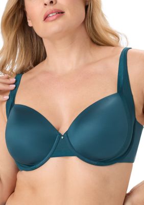 Bali Women's Flawless Fit Underwire Bra, Teal, 42 DD