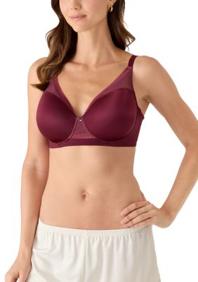 Bali Women's Flawless Fit Wire-free with Foam Bra, Red, 2XL