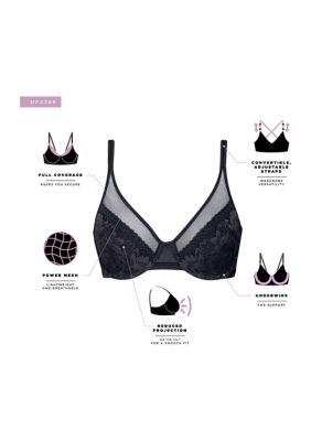 One Smooth U® Lightweight Lace Minimizer Underwire