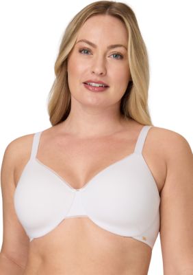 Bali Women's Cotton Collection Underwire T-Shirt Bra, White, 42 D