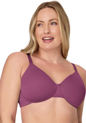 Bali Women's Cotton Collection Underwire T-Shirt Bra, Mauve, 40 DD