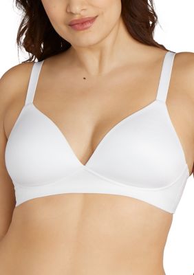 Bali Women's Comfort Revolution® Soft Touch Perfect T-Shirt Wire Free Bra, White, XL