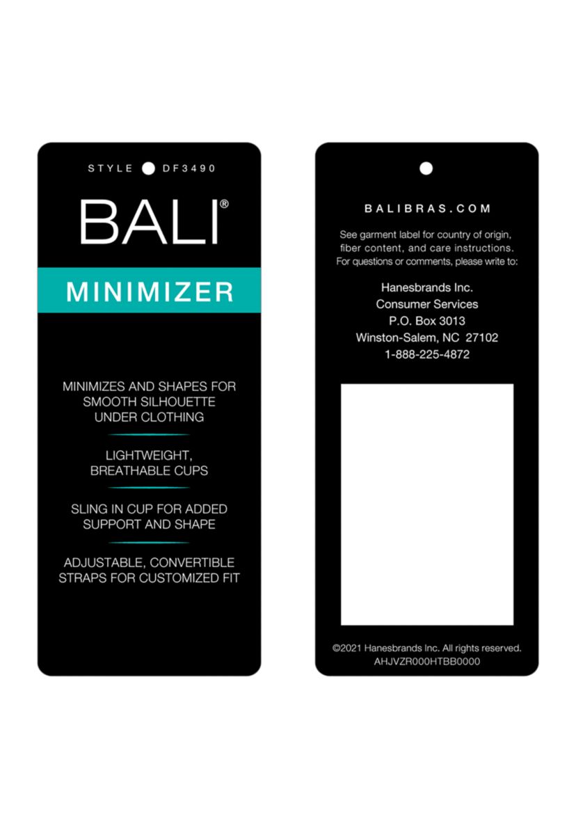 Passion For Comfort® Breathable Minimizer Under Wire Bra