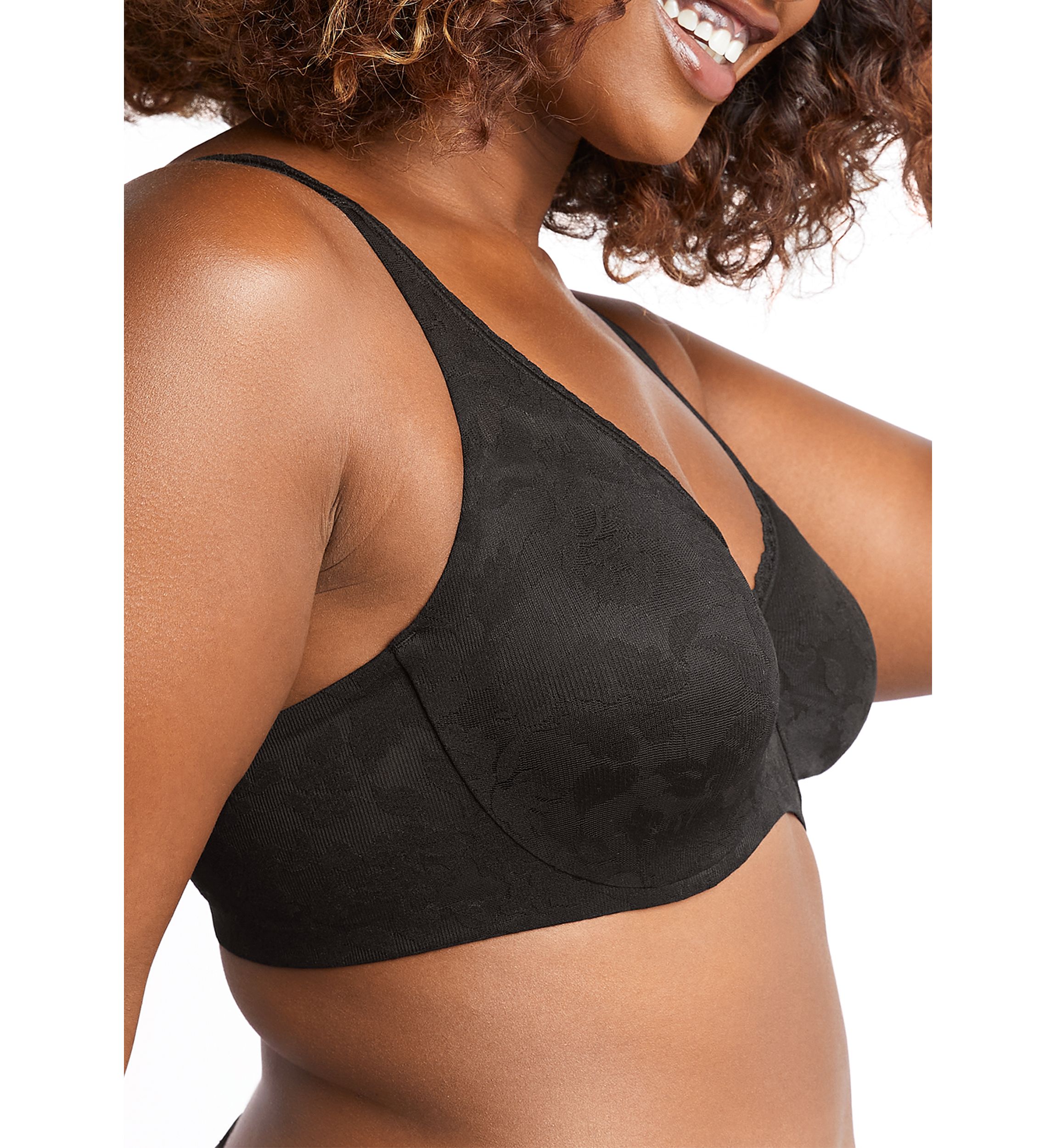 Passion for Comfort® Smooth Lace Underwire Bra