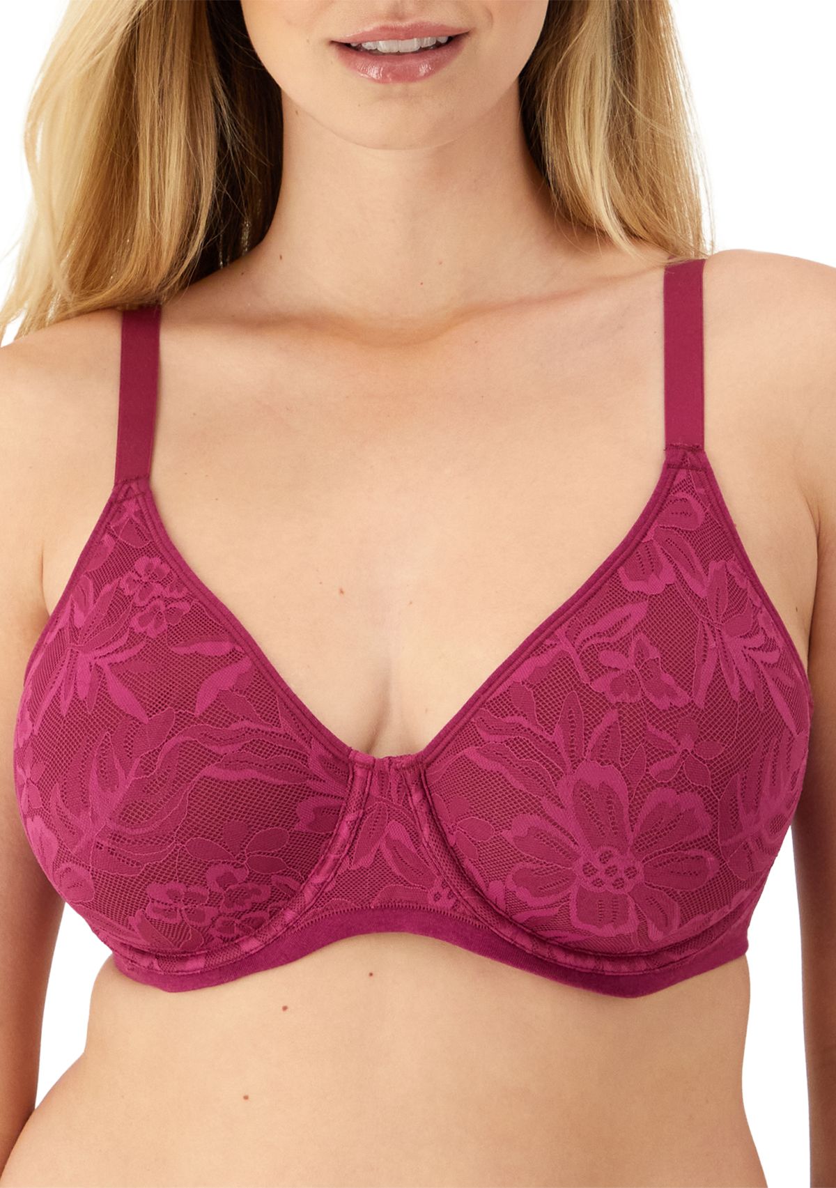 Breathe Cotton Modal Lace Underwire Bra