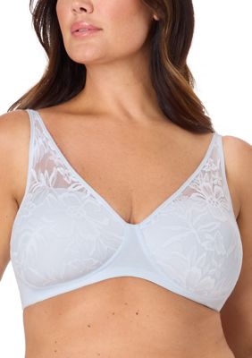 Bali Women's Breathe Cotton Modal Wireless T-Shirt Bra, Grey, 2XL