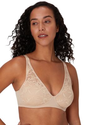 Bali Women's Breathe Cotton Modal Wireless T-Shirt Bra, 3XL