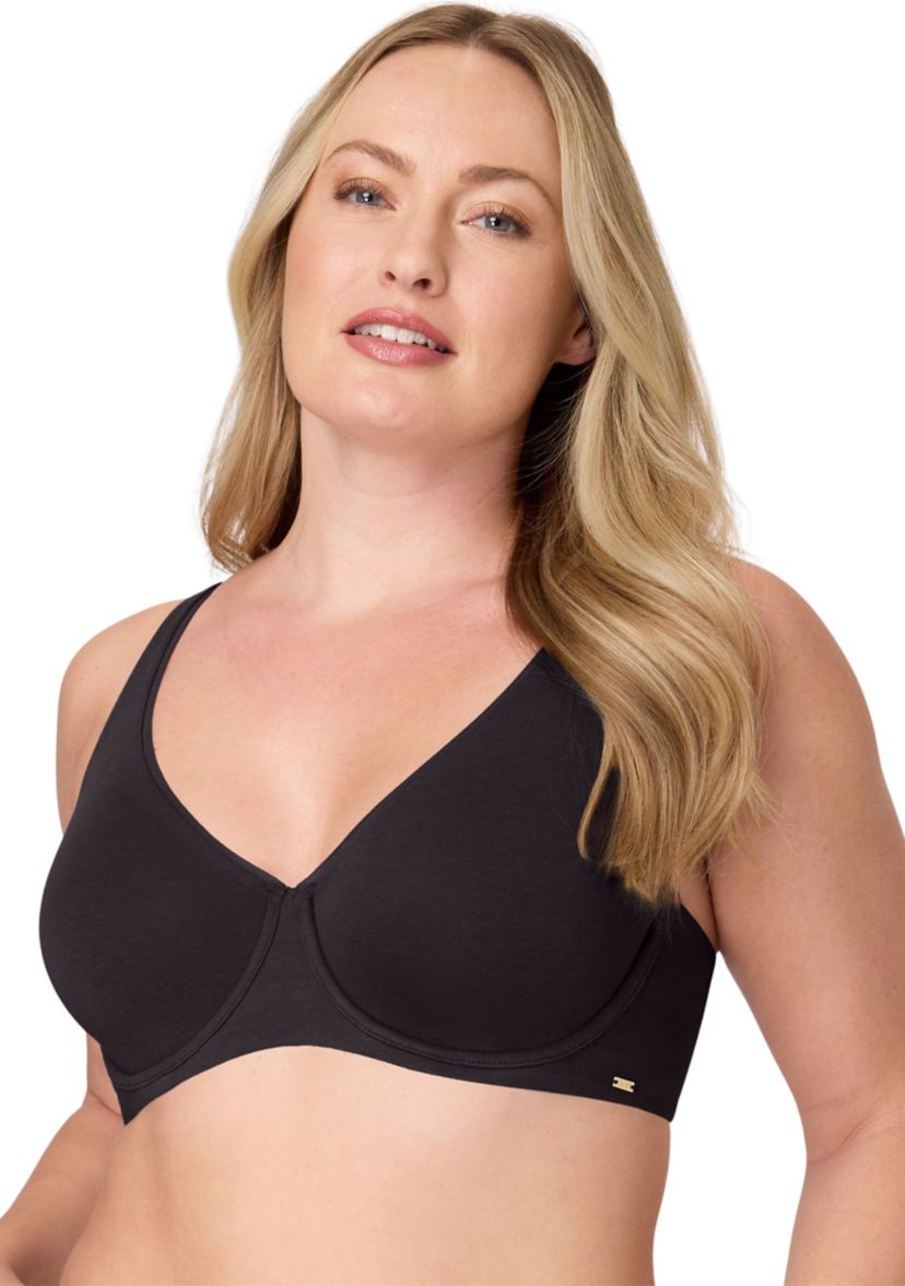  Cotton 2-Ply Underwire Bra 