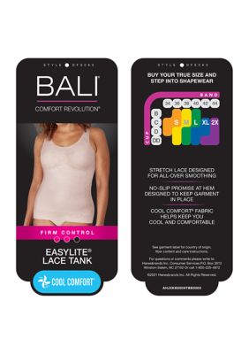 Bali® Easy Lite Lace Tank Top