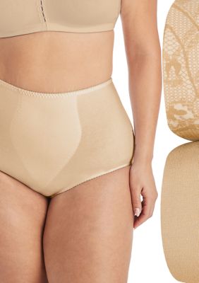 Bali Women's Shaping Brief with Light Leak Protection, Firm Control  Shapewear Panties, 2-Pack