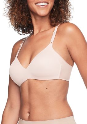 Warner's Women's Side Effects Seamless Underarm-Smoothing Comfort Underwire Lightly  Lined T-Shirt Bra RA3061A, Classic White at  Women's Clothing store