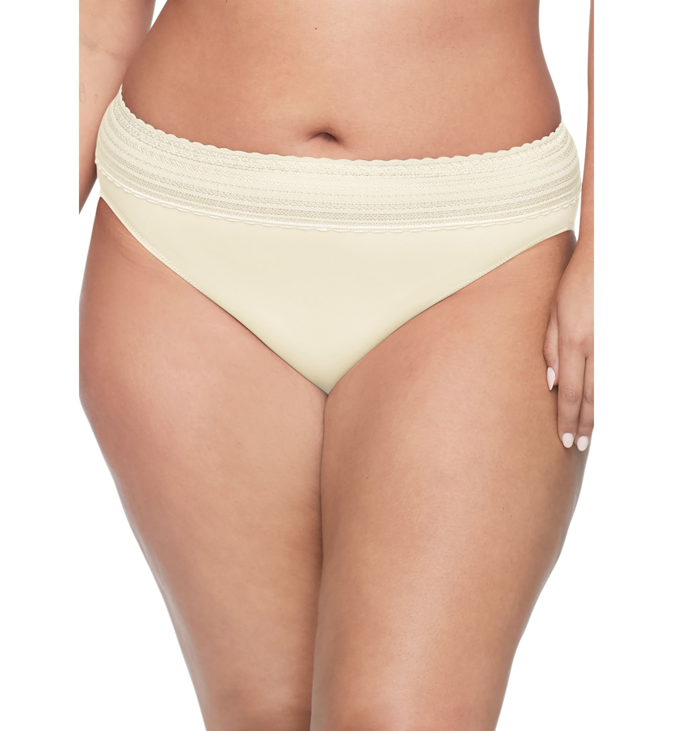 No Pinching, No Problems® Dig-Free Comfort Waist Microfiber Hi-Cut Brief - 5109