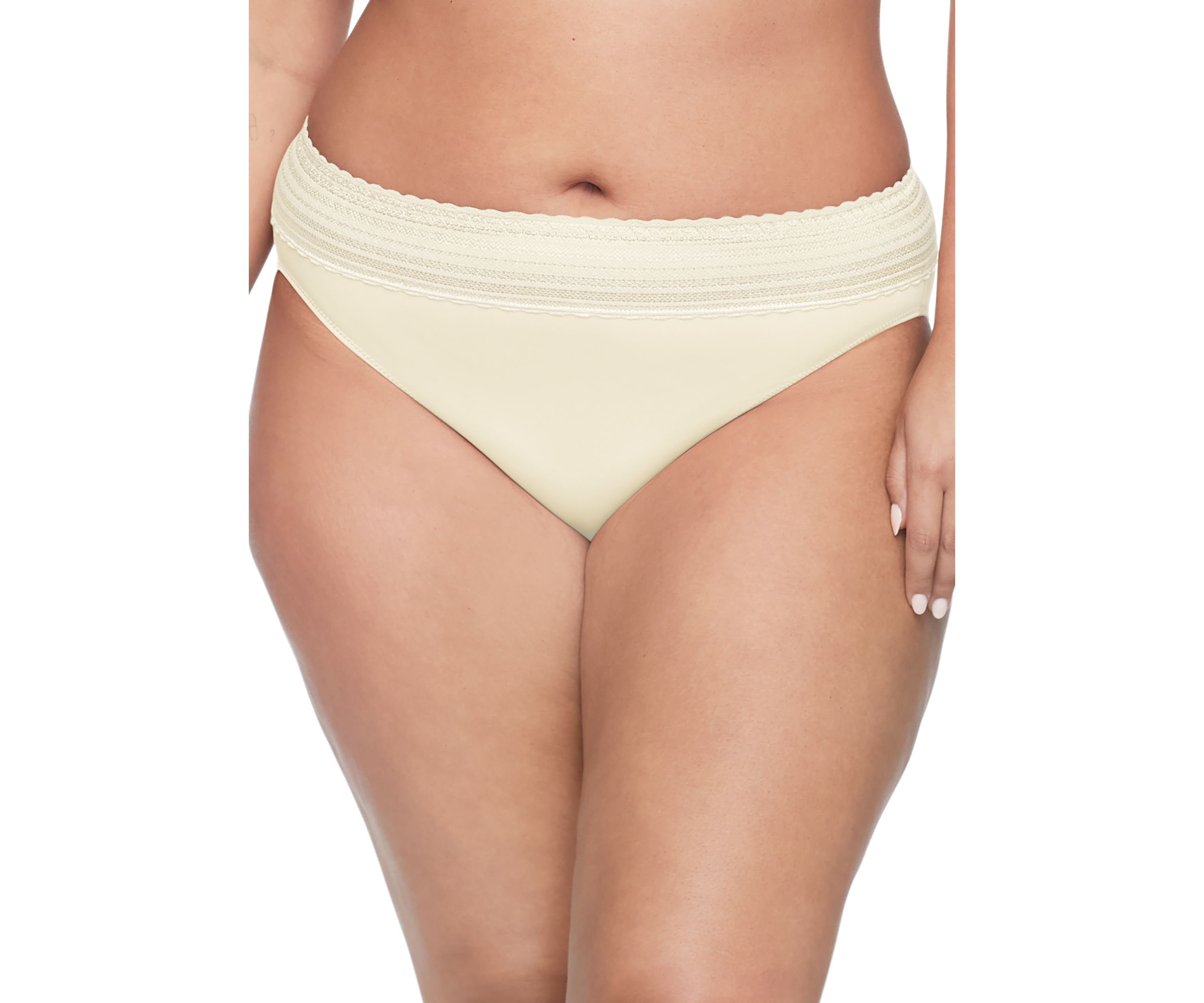 No Pinching, No Problems® Dig-Free Comfort Waist Microfiber Hi-Cut Brief - 5109