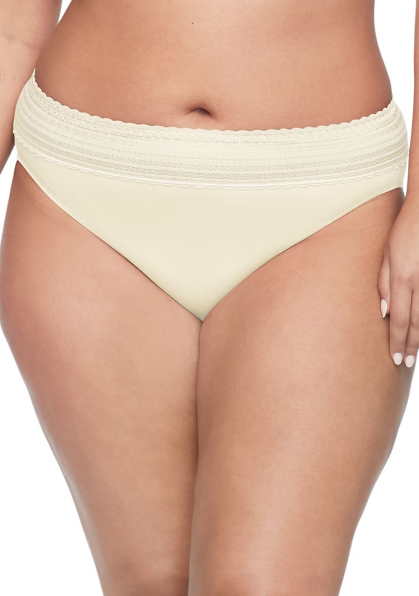 No Pinching, No Problems® Dig-Free Comfort Waist Microfiber Hi-Cut Brief - 5109
