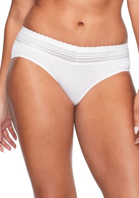 VS Sexy Little Things Ivory/Silver Small/Medium Thong Panty SLT