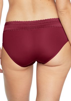 Warner's, Intimates & Sleepwear, Warners No Pinch No Problem Microfiber  With Lace Hipster Panty