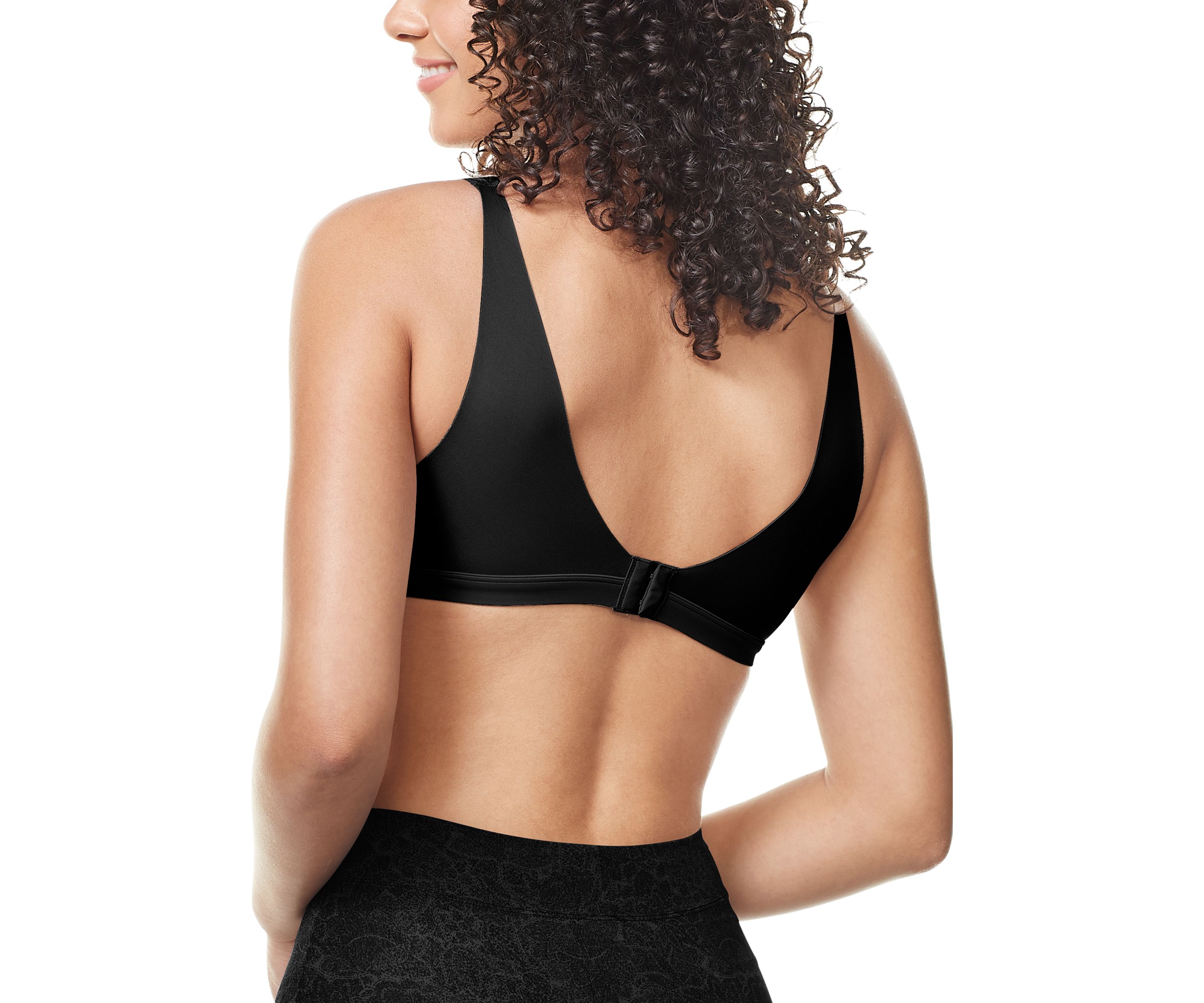 No Side Effects® Wire-Free Back Smoothing Contour with Easy Size Bra - RA2231A