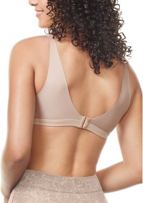 Simply Perfect by Warner's Women's Underarm Smoothing Seamless Wireless Bra  - Rosewater S